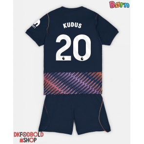 Tottenham Hotspur Mohammed Kudus #20 Udebanesæt Børn 2026-27 Kort ærmer (+ korte bukser)